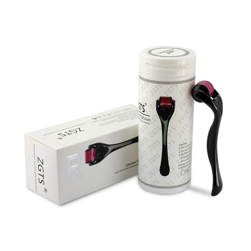ZGTS Derma Roller 540 Titanium Needles Microroller for Beard, Hair and Face (All Size Available)