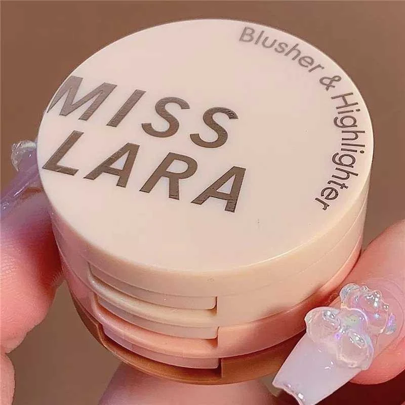 Miss Lara 3 Layer Blusher & Highlighter Shade #2