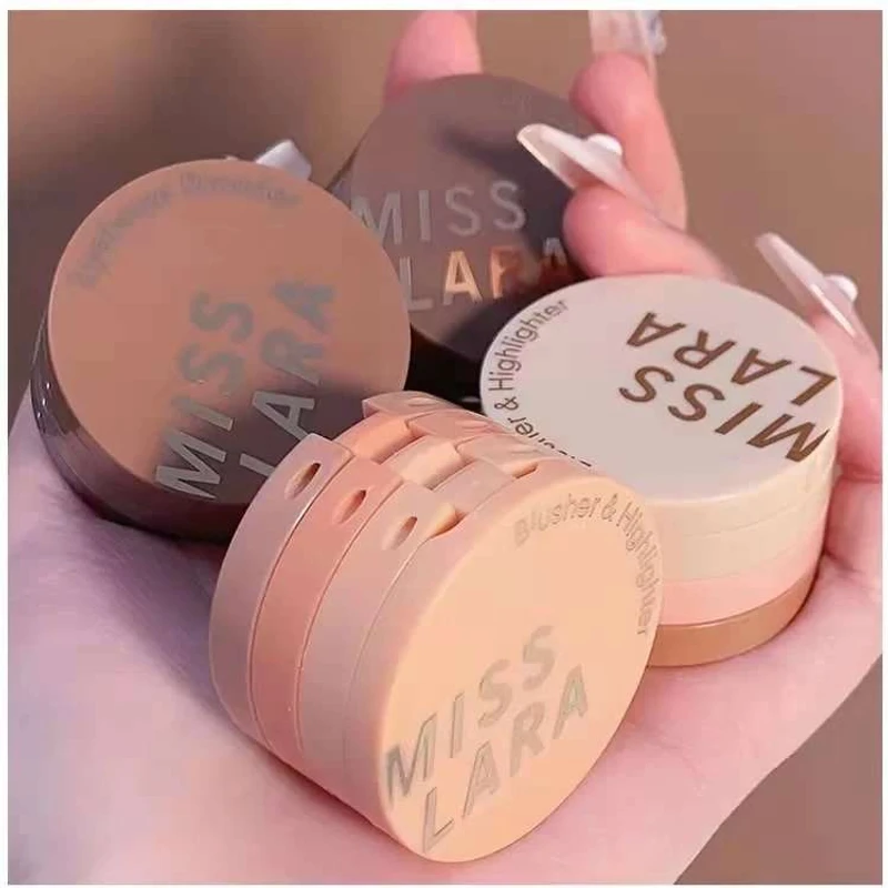Miss Lara 3 Layer Blusher & Highlighter Shade #2 - Thumbnail 3