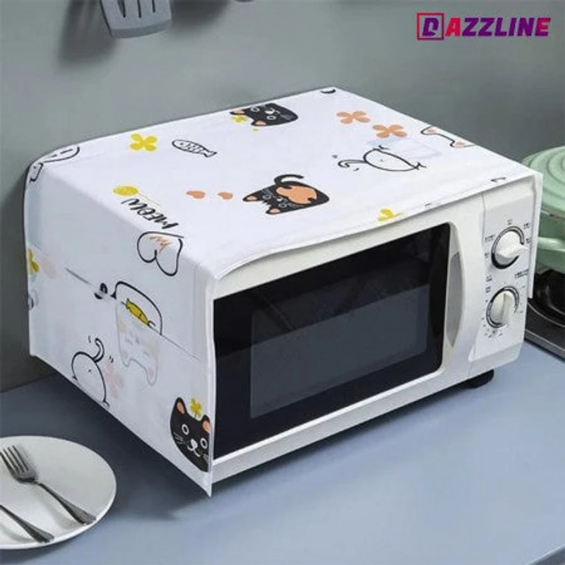 Microwave Dust Cover With Storage Bag | Waterproof
