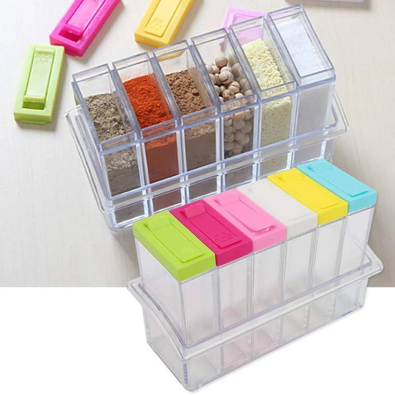 6pcs Set Spice Jars - Image 5