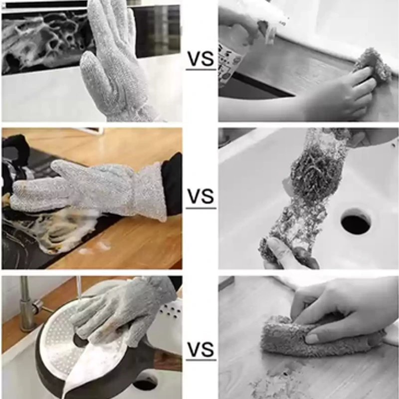 Magic Dish Washing Hand Gloves-(১জোড়া) - Image 3