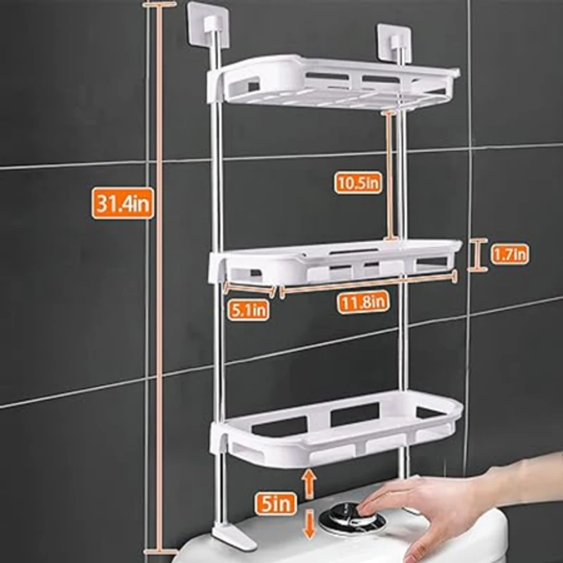 3 Layer Toilet Rack - Image 3