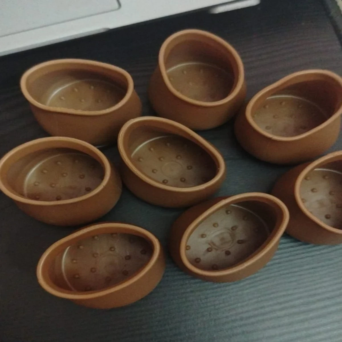 24 pcs Chair Leg Floor Protectors Felt Bottom Furniture Silicone Leg Caps, Chair Leg Covers - Image 4