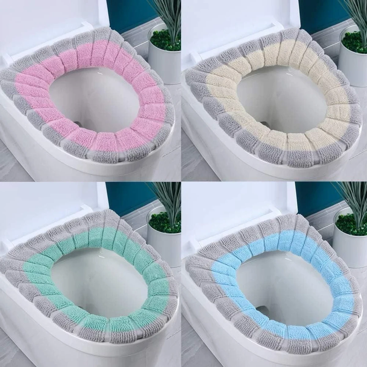 Washable Soft Toilet Seat Cover - Image 4