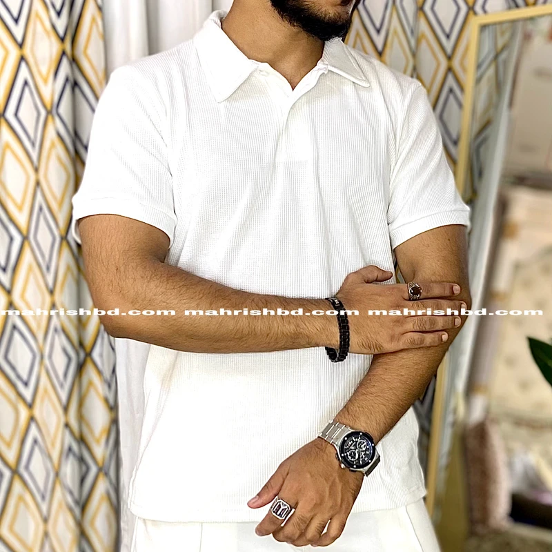 Button polo T Shirt - Image 3