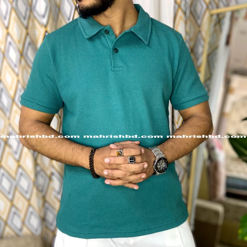 Button polo T Shirt - Image 5