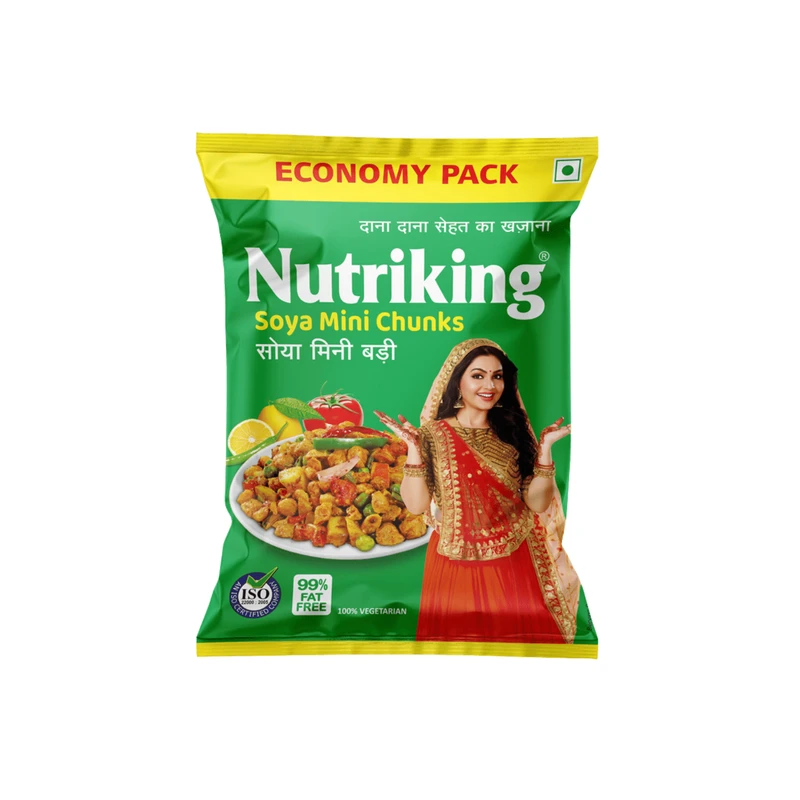 Nutriking Mini Soya Chunks 1 Kg