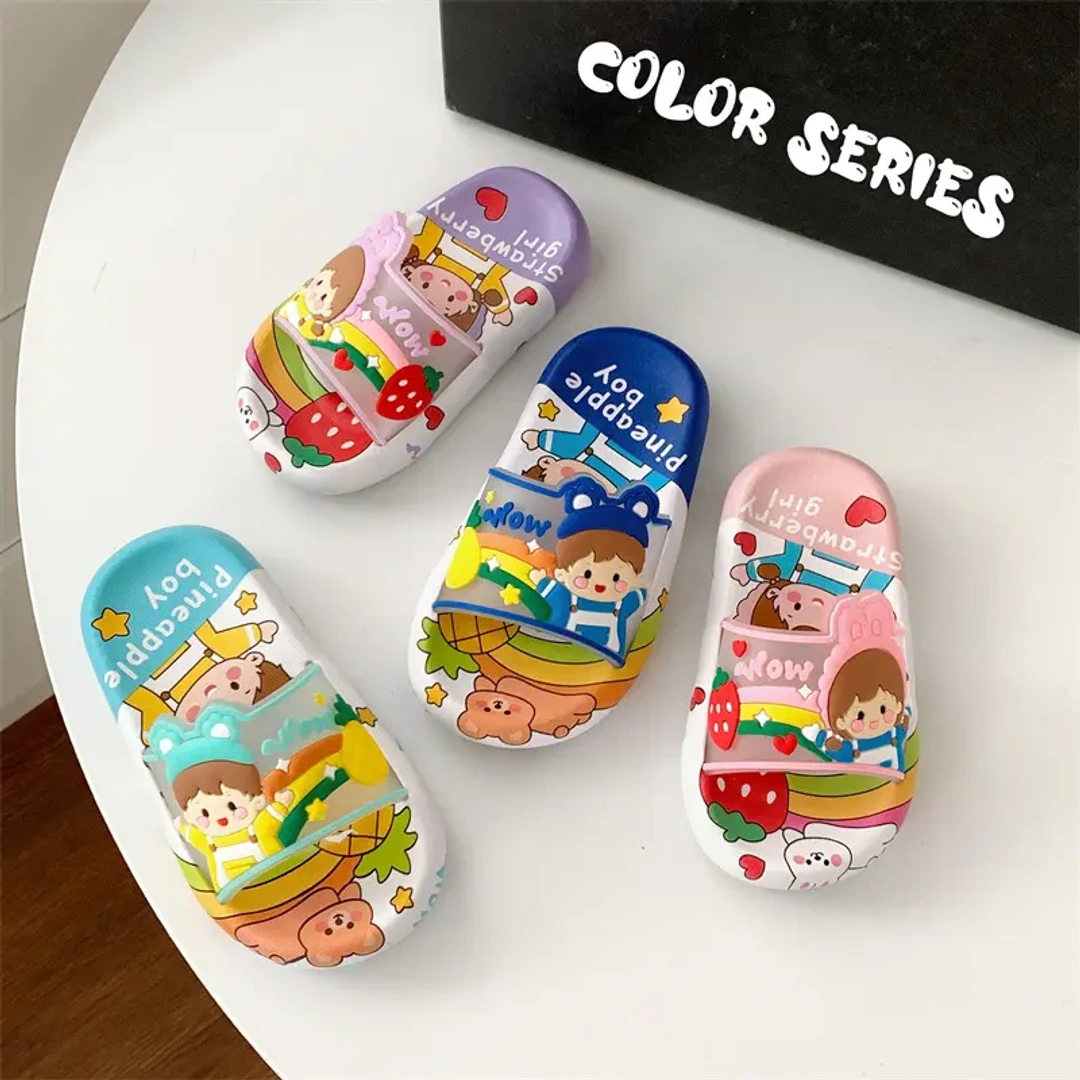 Cute Cartoon Boys and Girls Soft-soled Children's Shoes