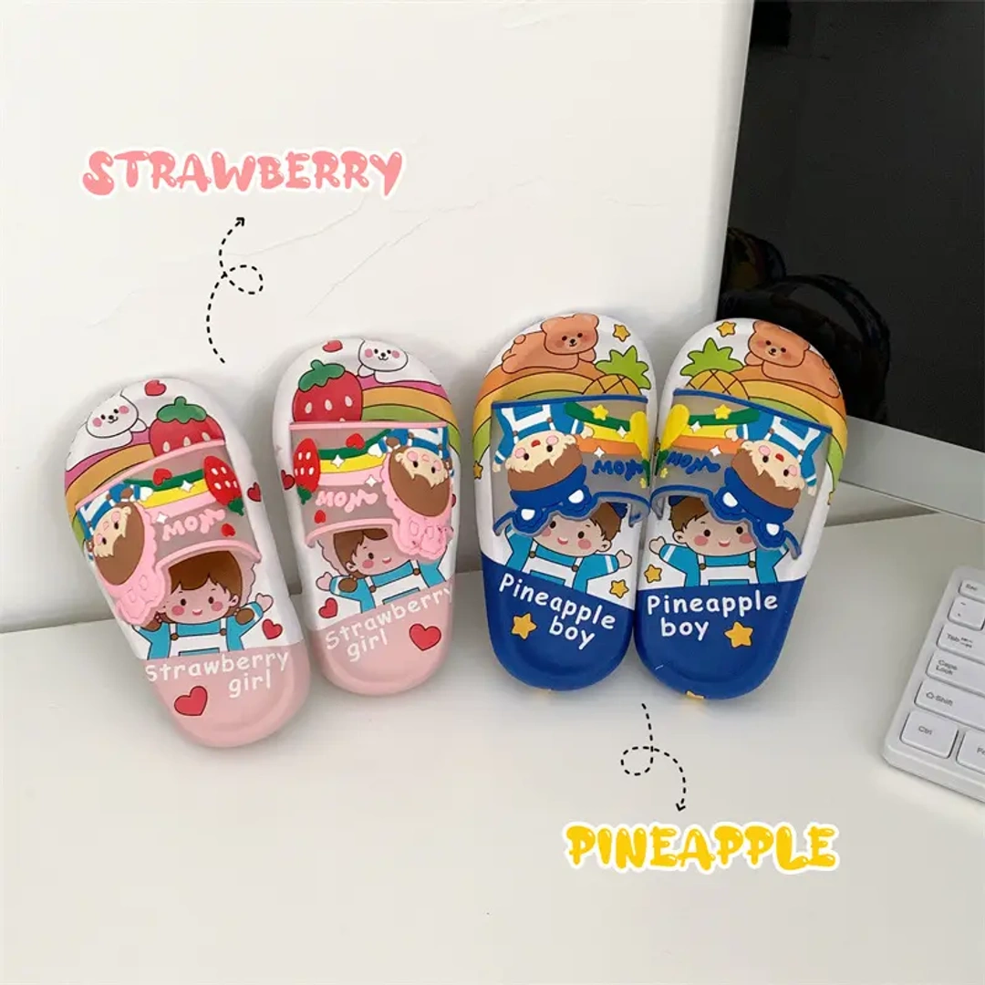 Cute Cartoon Boys and Girls Soft-soled Children's Shoes