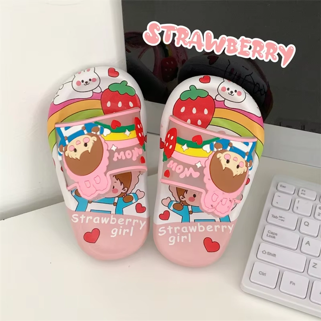 Cute Cartoon Boys and Girls Soft-soled Children's Shoes - Image 5