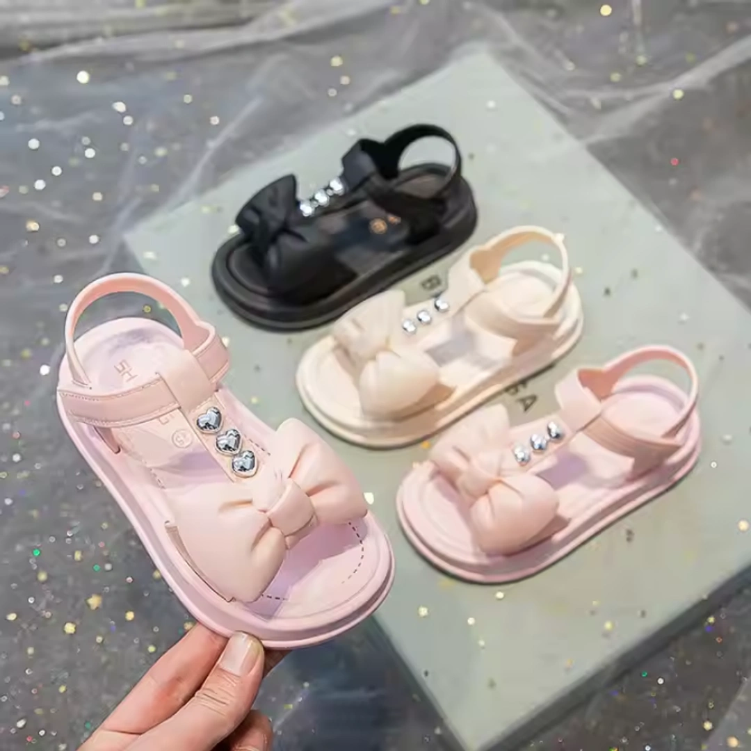 Baby Bowknot Pearl Sandals for Girls