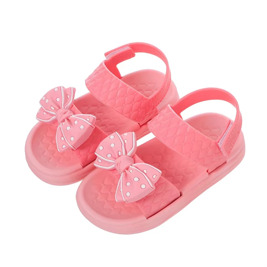 Lightweight Baby Girl Bow Sandals - Image 3