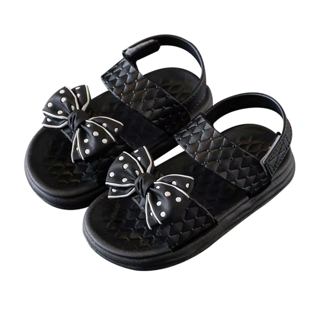 Lightweight Baby Girl Bow Sandals - Image 4