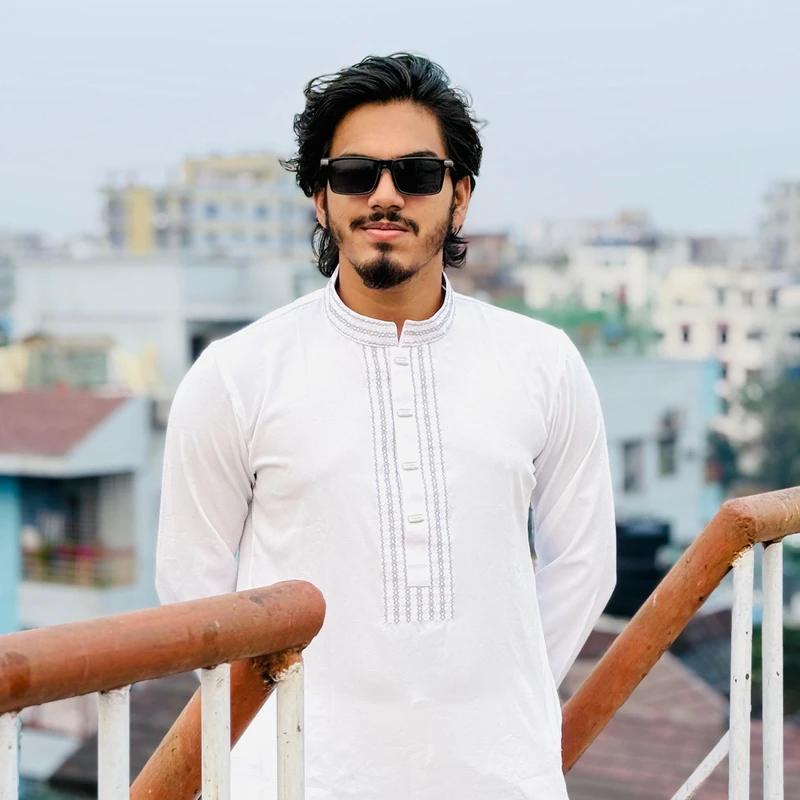 Premium White Colour Panjabi