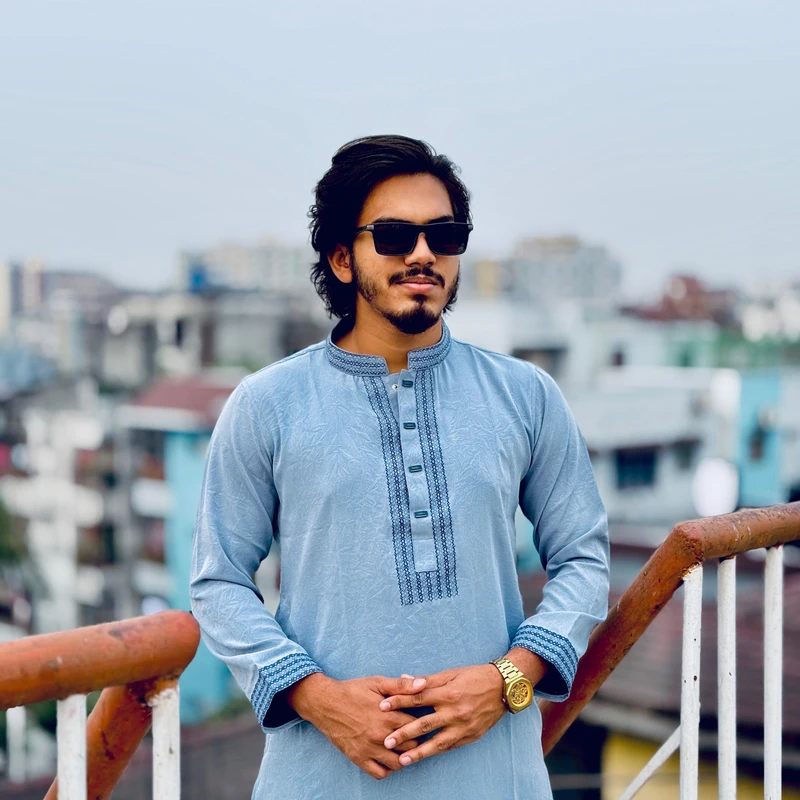 Premium Sky Blue Colour Panjabi