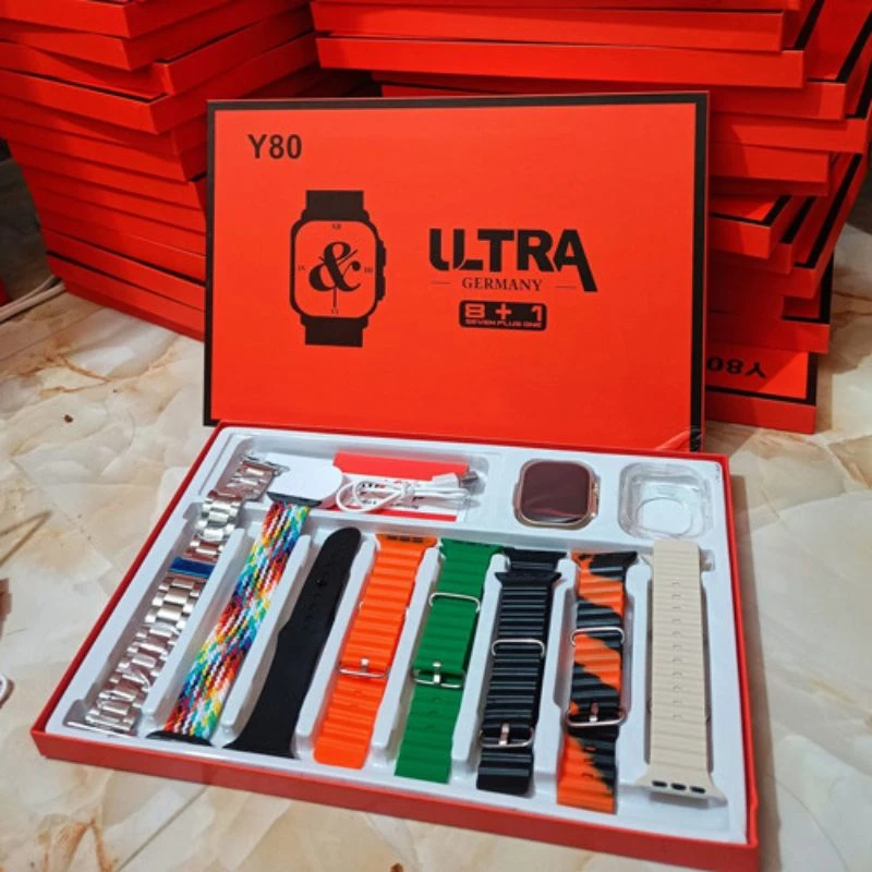 Y80 Ultra Smartwatch (8+1 Strap Special Edition) | Mega Nest BD - Image 5