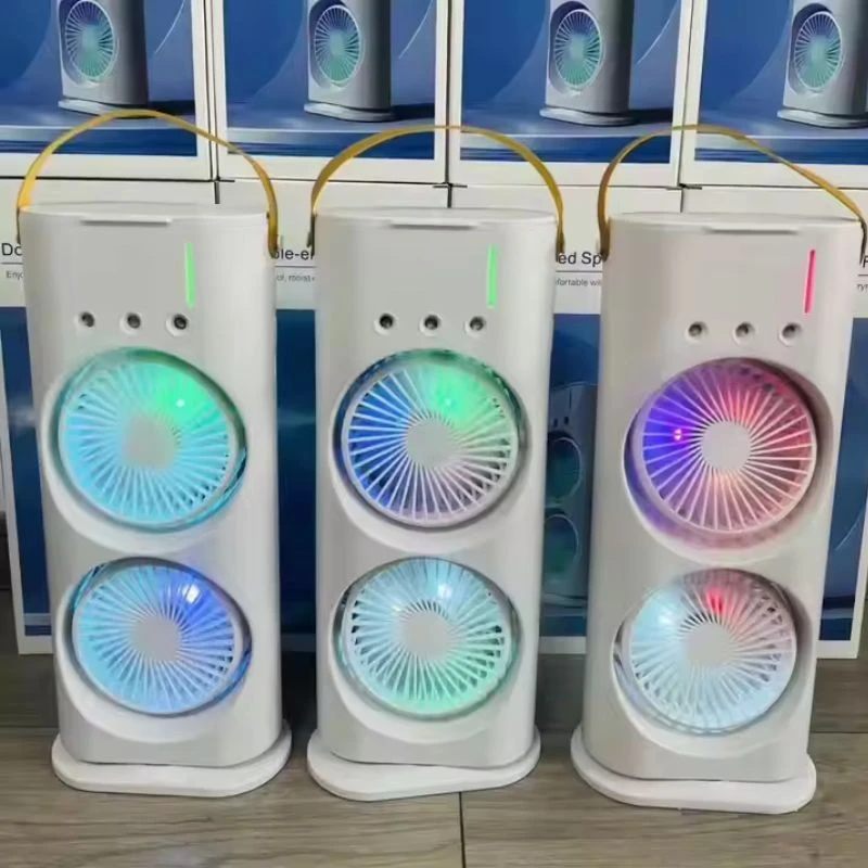 Dual Head Spray Tower Fan with Control Mist Humidifier | Mega Nest BD