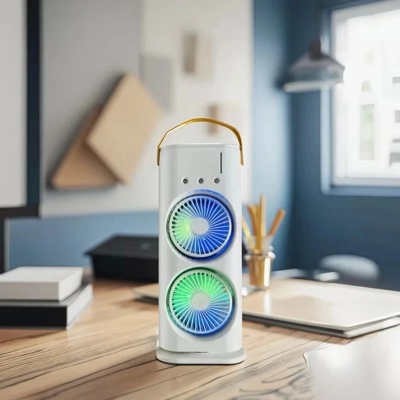 Dual Head Spray Tower Fan with Control Mist Humidifier | Mega Nest BD - Image 5