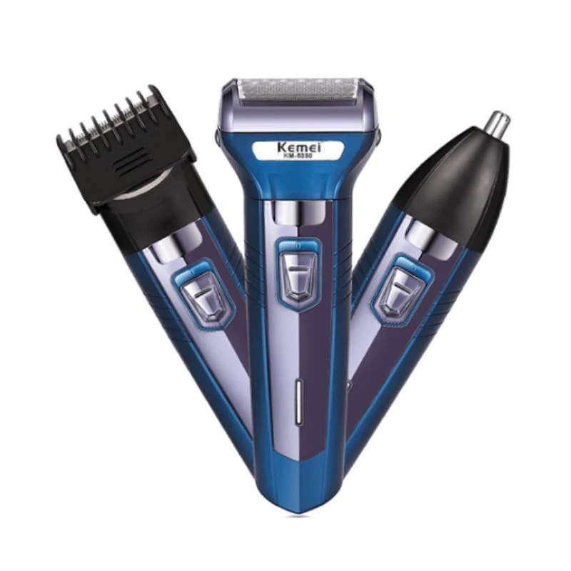 Kemei KM-6330 – 3-in-1 Electric Grooming Kit Trimmer | Mega Nest BD - Image 3