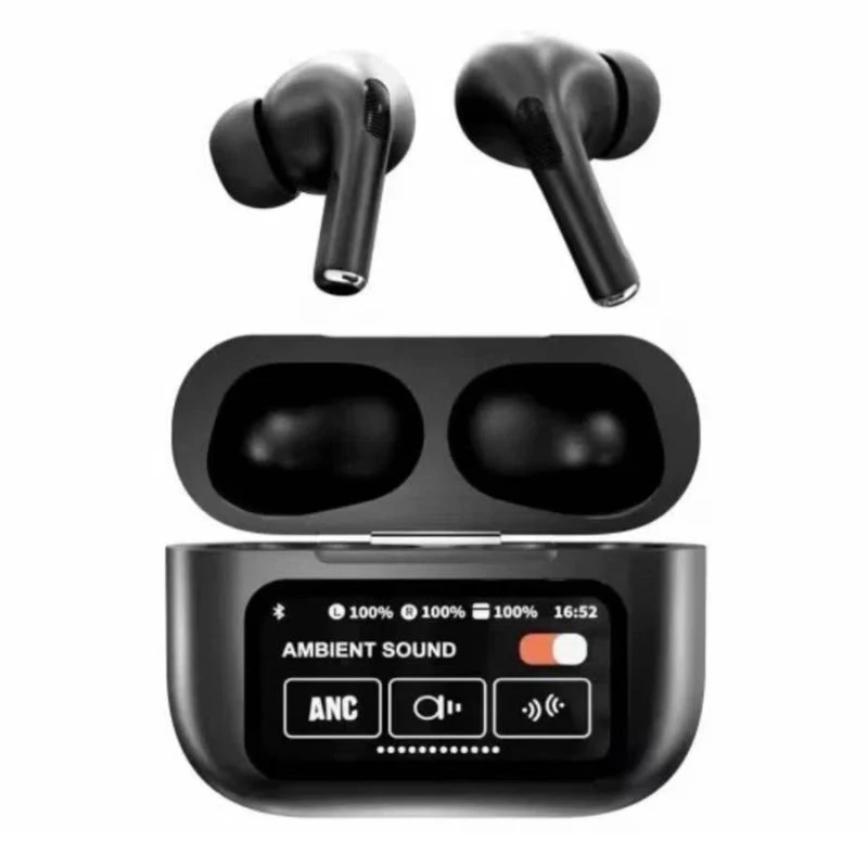 A9 Pro Smart Touchscreen TWS Earbuds (ANC + 36H Battery) - Image 3