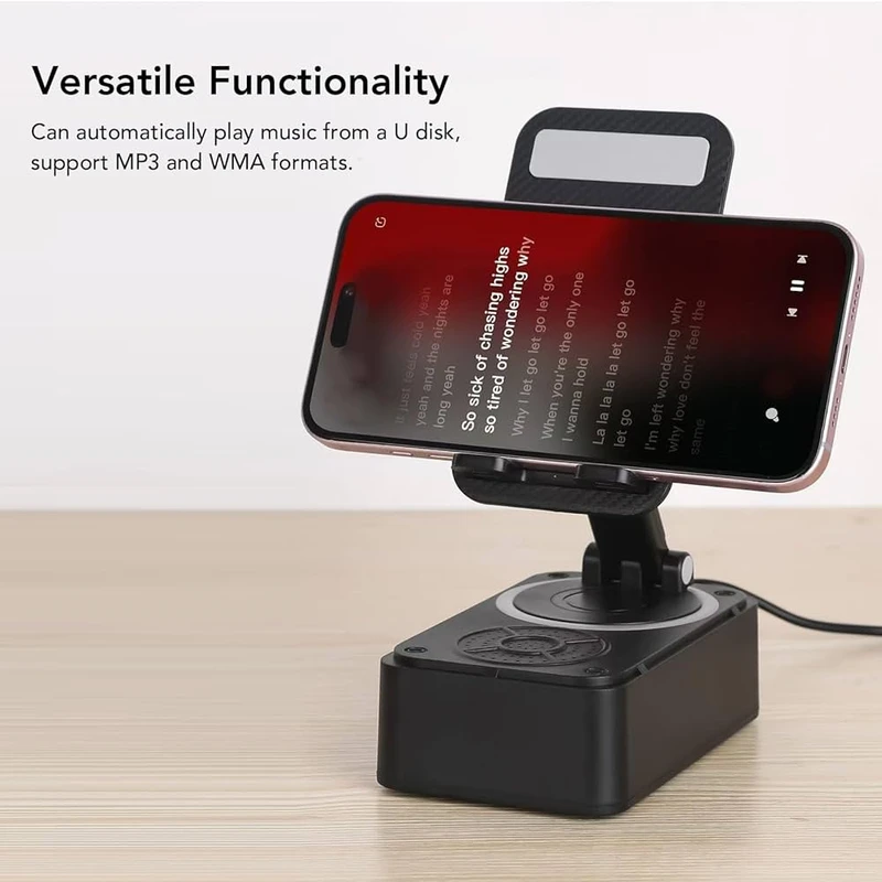 Better Bass Wireless Speaker WYS-2301BT: Bluetooth Speaker + Power Bank + Mobile Stand