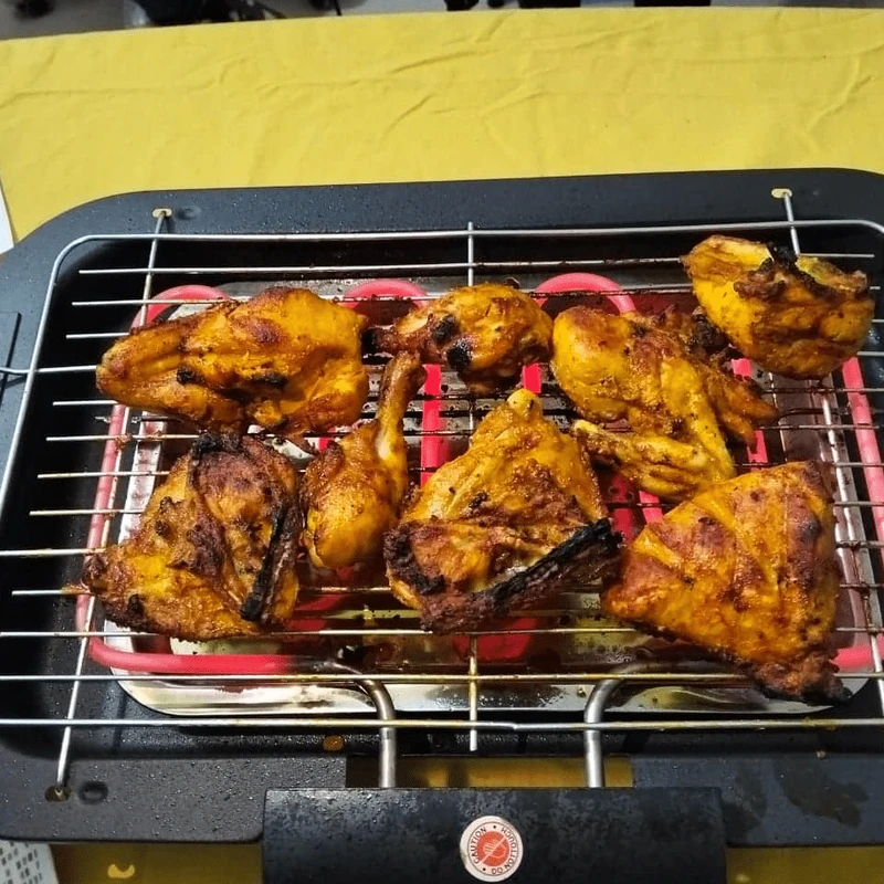 BBQ Electric Grill Machine (👨‍👩‍👧‍👦 ফ্যামিলি বা বন্ধু বান্ধব আড্ডাতে আর হবে না বাড়তি জামেলা) - Image 3