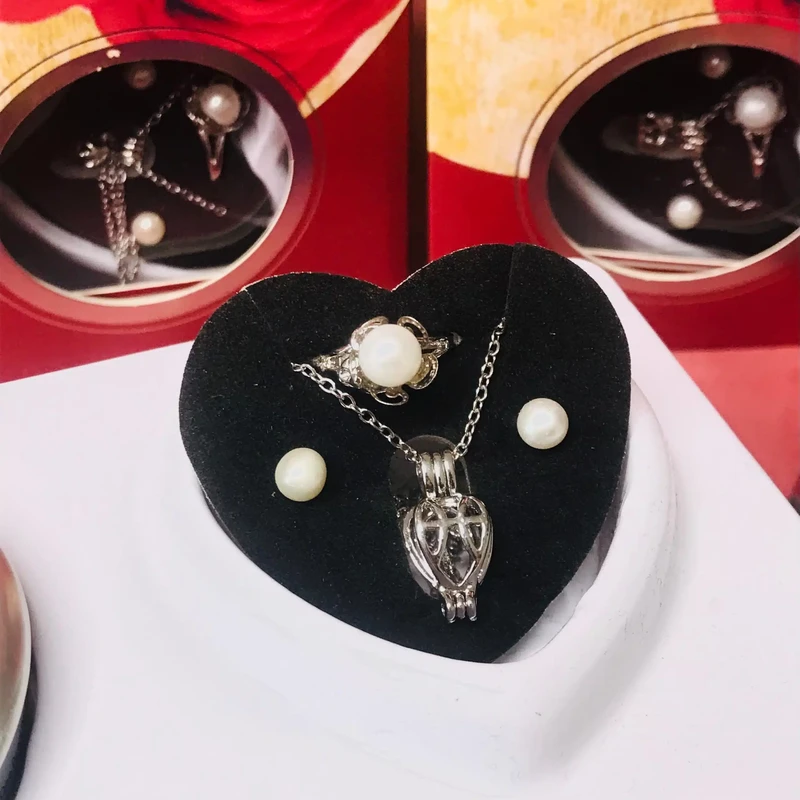 𝐑𝐞𝐚𝐥 𝐩𝐞𝐚𝐫𝐥 𝐧𝐞𝐜𝐤𝐥𝐚𝐜𝐞 !! Love Pearl আসল মুক্তার মালা - Image 3