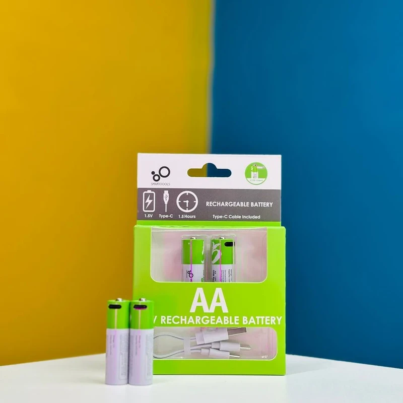 SmarToools RB20 AA 1.5V 2600mWh Rechargeable Battery ( 2 Pcs Set)