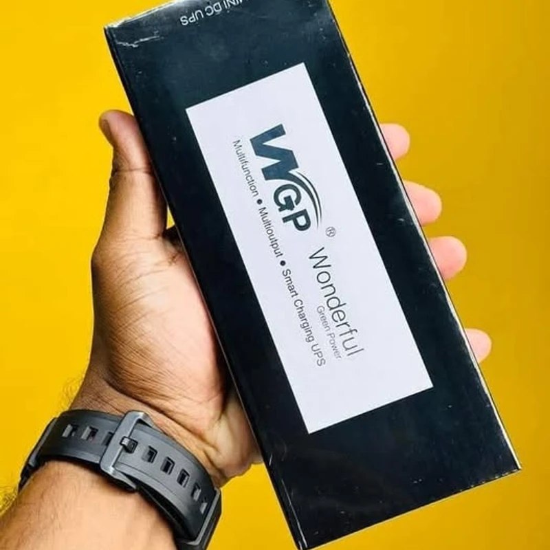 WGP mini UPS 8800mAh – With 1 Year Warranty – Black