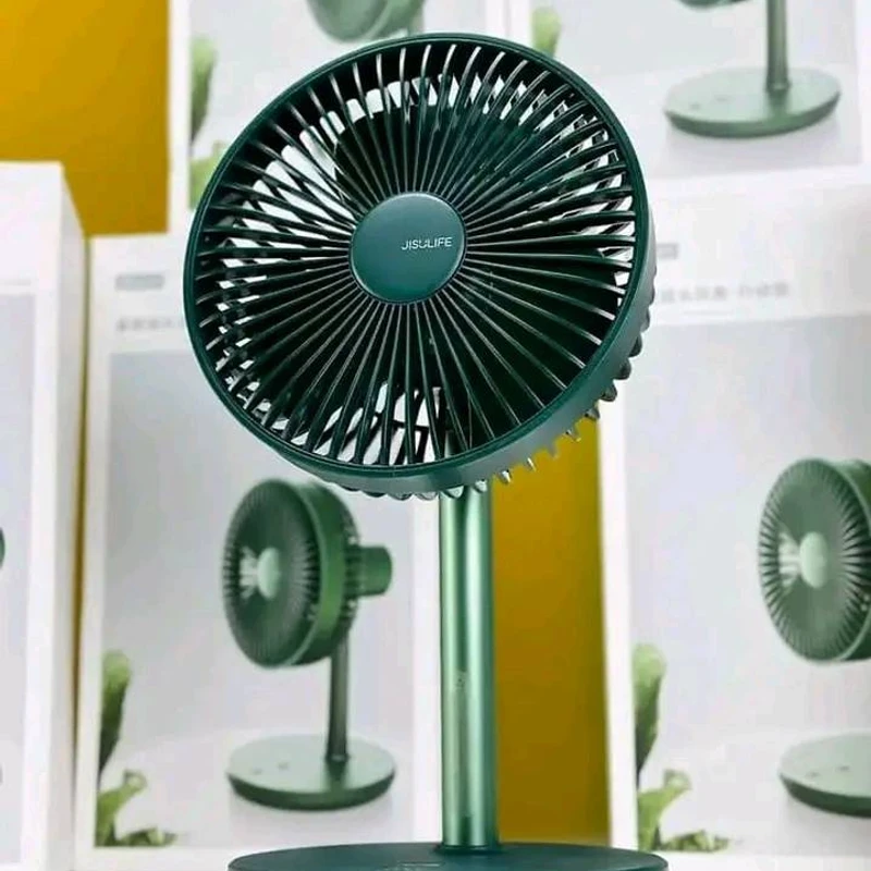 JISULIFE FA13P Rechargeable Desk Fan 8000mAh- Green Color