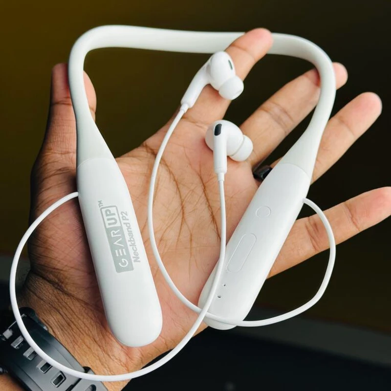 GearUP Neckband P2 – White