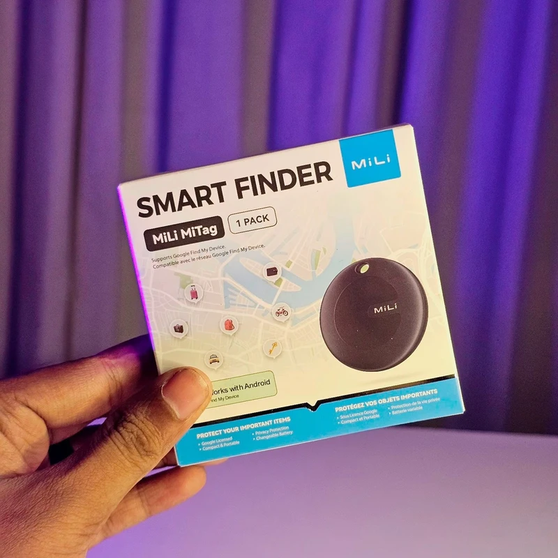 MiLi MiTag Android Location Tracker Device – Compatible with Google’s Find My Device