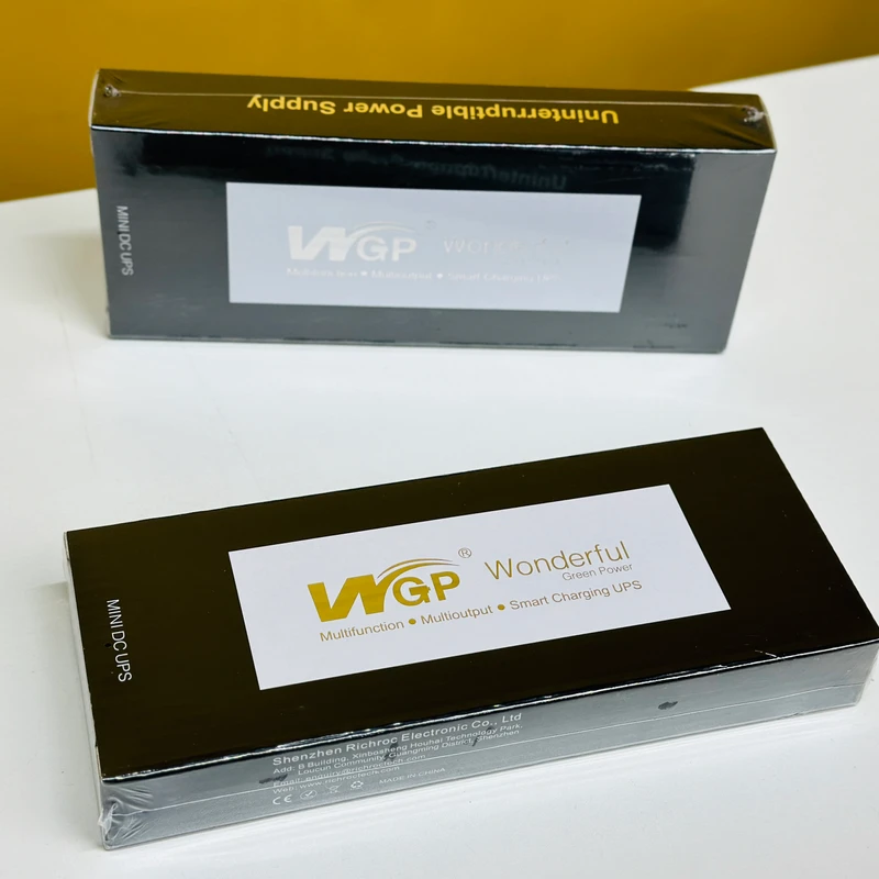 2024 NEW Model! WGP mini UPS 5/9/12V (10400mAh) + GearUP 12V/3A Adapter