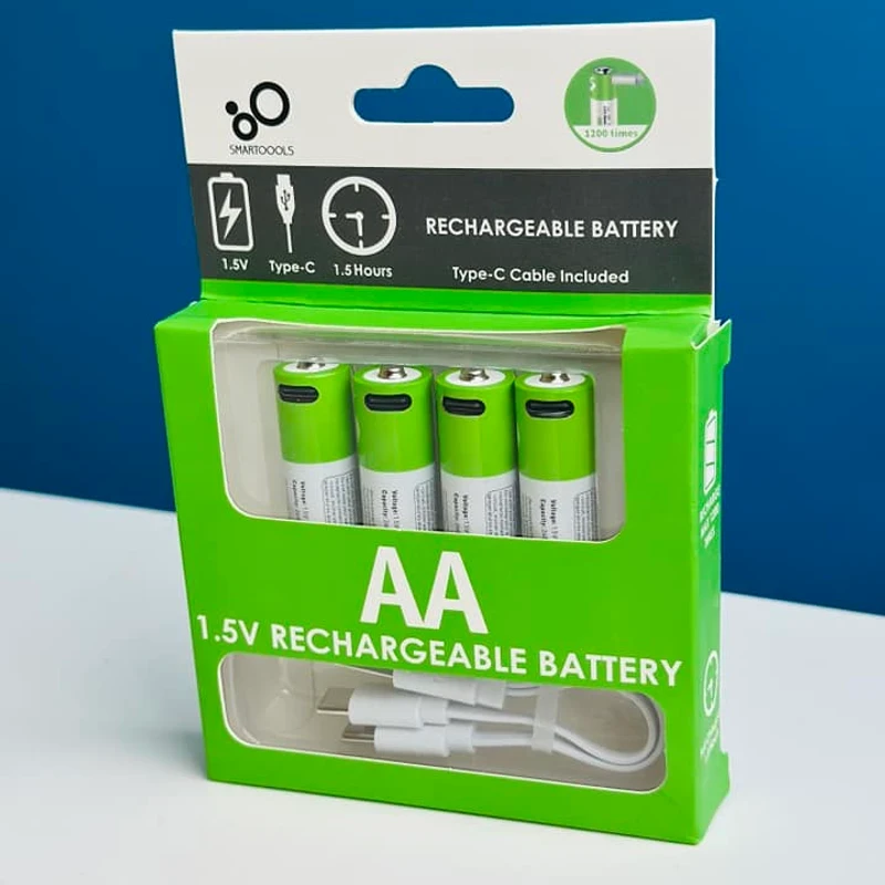 SmarToools RB40 AA 1.5V 2600mWh Rechargeable Battery (4Pcs Set)