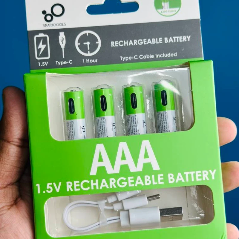 SmarToools RB40 AAA 1.5V 750 mWh Rechargeable Battery (4Pcs Set)