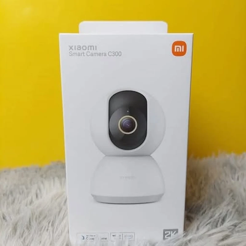 Xiaomi C300 360 Degree 2K Night Vision IP Camera- White Color