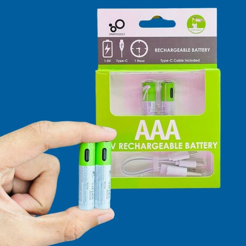 SmarToools RB20 AAA 1.5V 750 mWh Rechargeable Battery (2 Pcs Set)