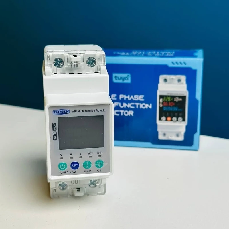 TOMZN TOMPD-63SW WiFi Smart Circuit Breaker with Real-Time Energy Monitoring and App Control
