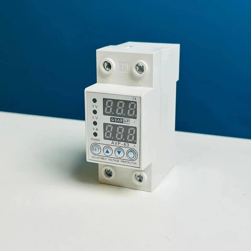 GearUP AVP-63 Automatic Voltage Protector-220V