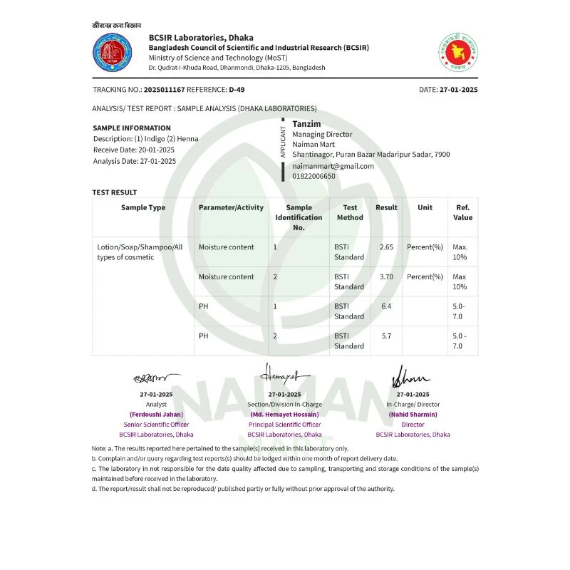 Indigo Mehedi Hair Pack Combo 800GM - Image 9