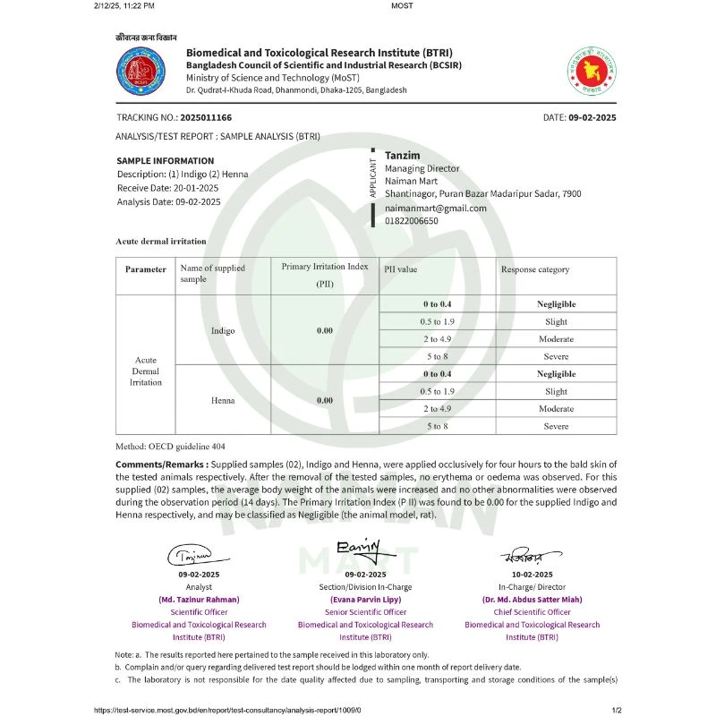 Indigo Mehedi Hair Pack Combo - Image 7