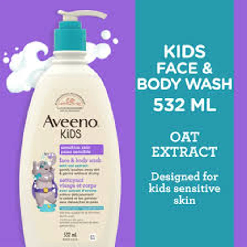 AVEENO KIDS FACE AND BODY WASH