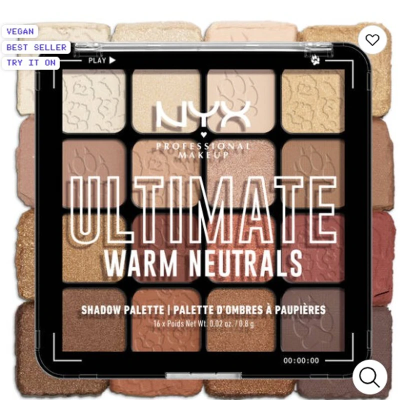 ULTIMATE SHADOW PALETTE-WARM NEUTRALS