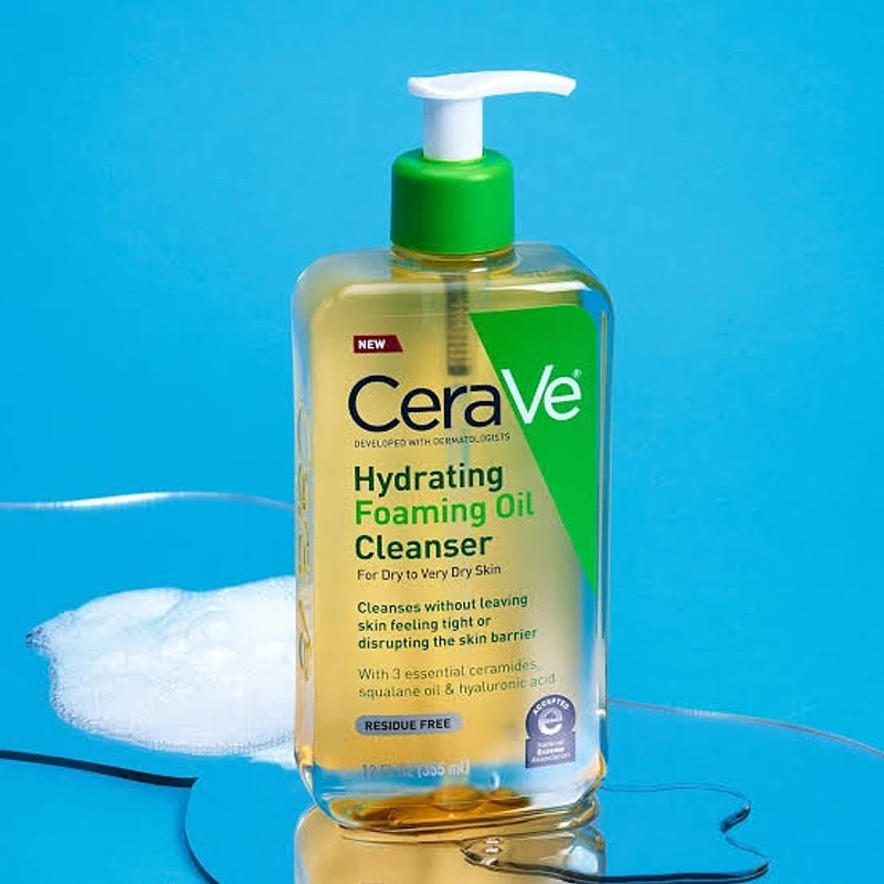 CERAVE HYDRATING FOAMING OIL CLEANSER
