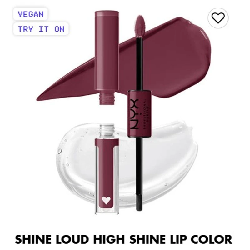 SHINE LOUD HIGH SHINE LIP COLOR-NEVER BASIC