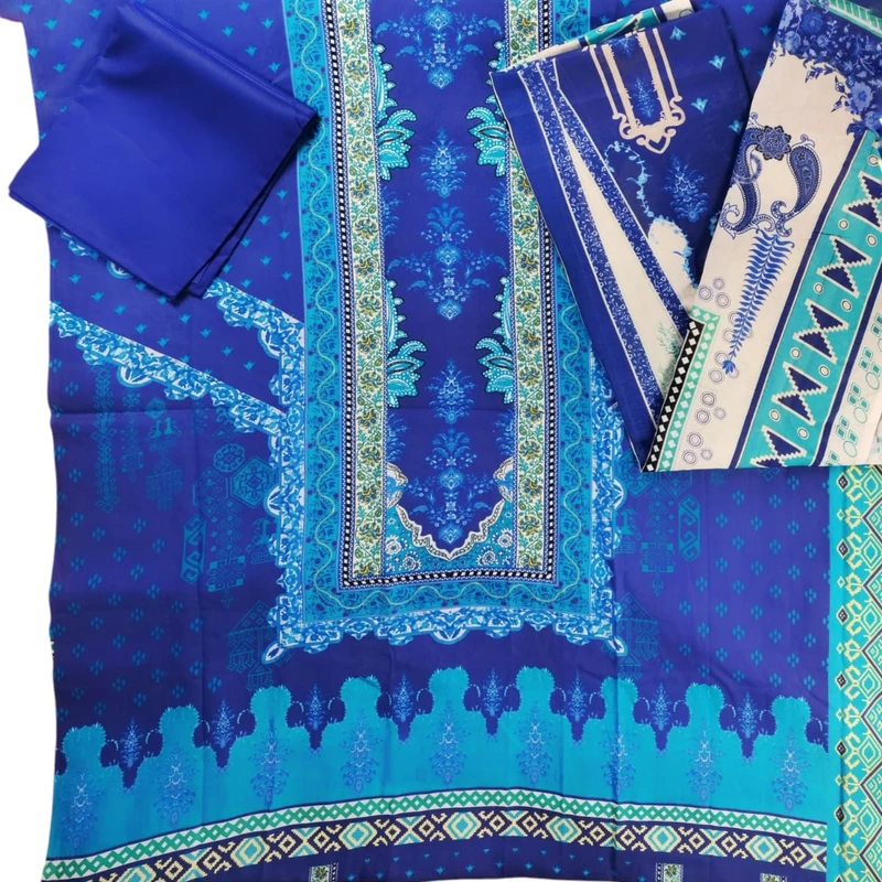 Zam Zam Swiss Lawn Three Piece Collection - Image 3
