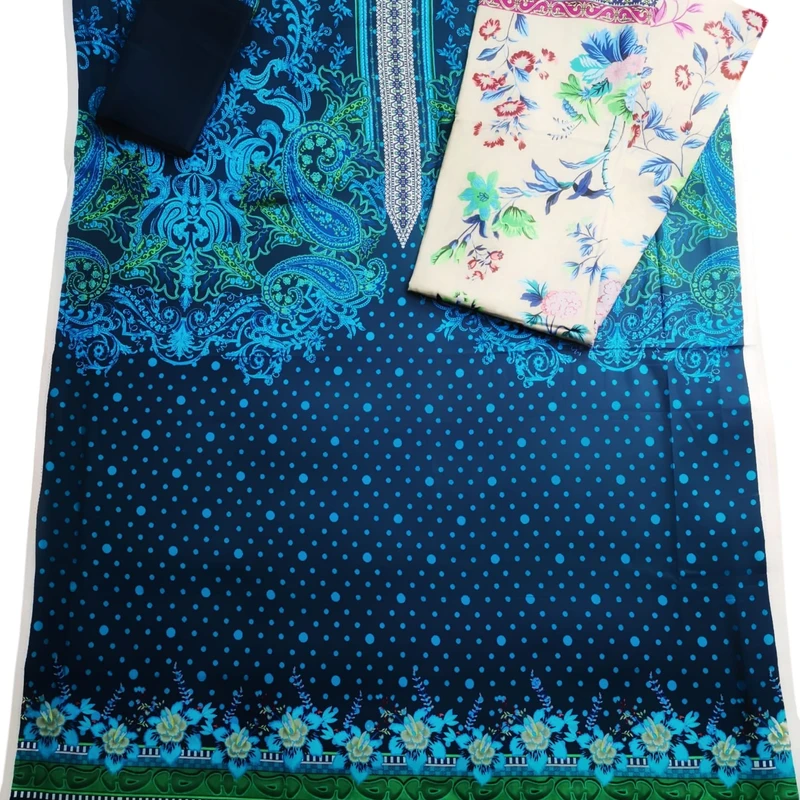 Zam Zam Swiss Lawn Three Piece Collection - Image 3