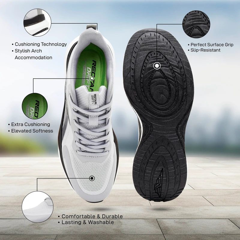 Red Tape ETPU Athleisure Sport Shoes for Men |Cultured Round-Toe Shape, Cushioning Technology & Smart Ventilation - Image 3