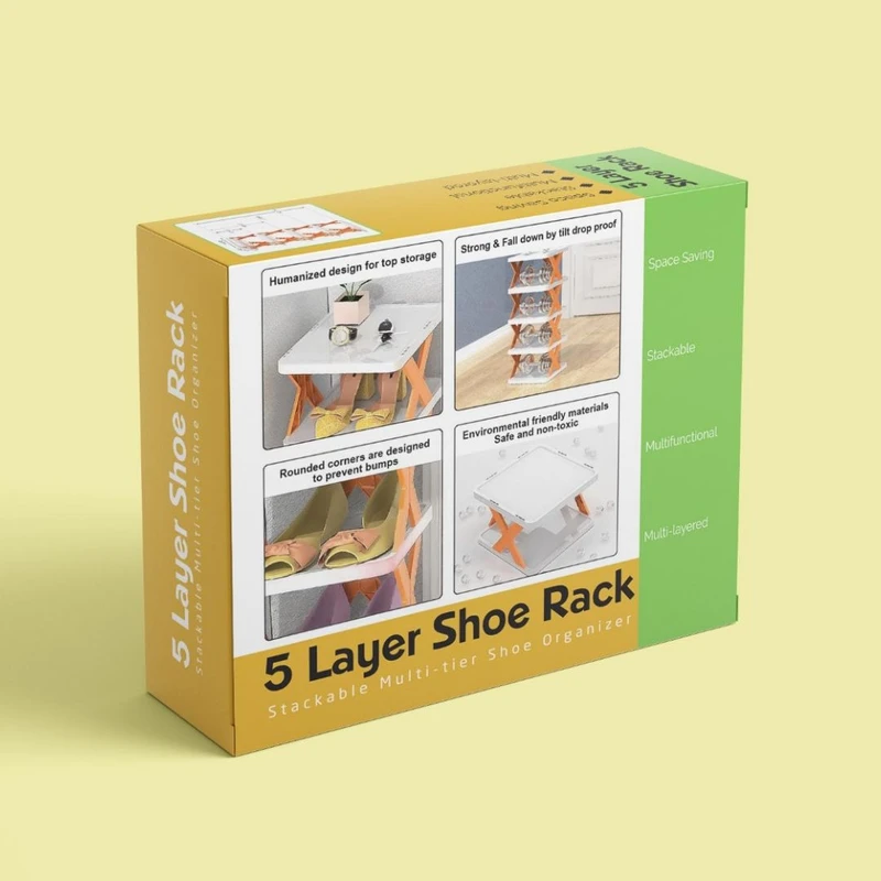 5 Layer shoe rack - Image 5